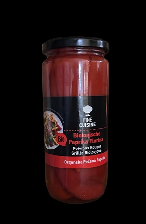 Poivrons rouges grillés de Florina Bio